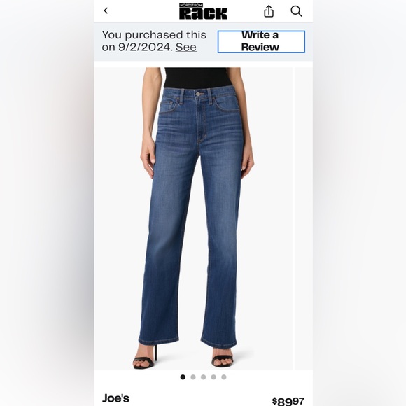 NWT Joe’s Jeans Wide Leg - Picture 4 of 10